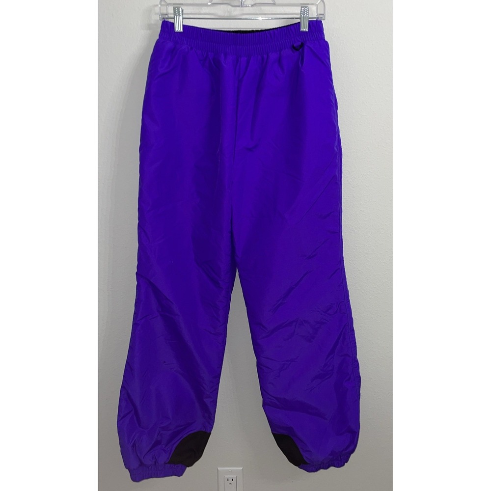 Vtg 90s Columbia Snow Pants Womens Large Purple Ski‎ Snowboard Outdoors